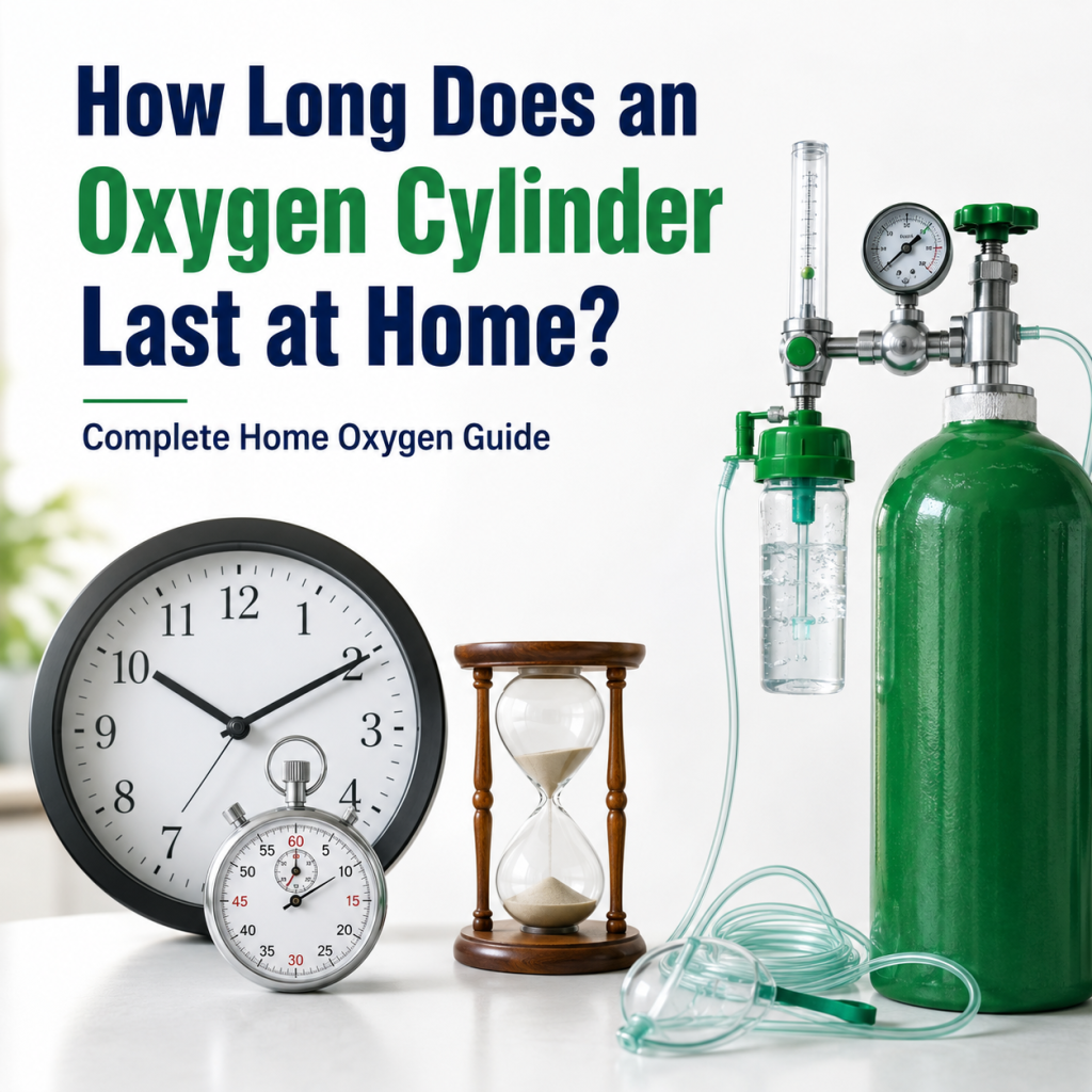 How long does an oxygen cylinder last at home How long does an oxygen cylinder last at home